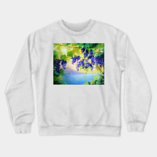 Grapes at dawn Crewneck Sweatshirt